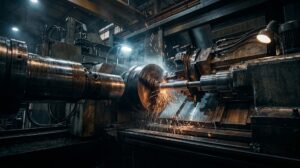 Fason CNC üretim sürecinde hassas torna işleme ve döküm metal parça imalatı
