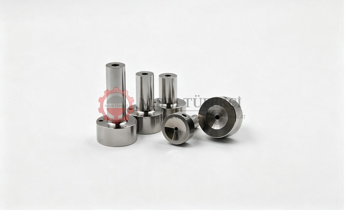 Kademeli mil valf yatağı piston burcu CNC torna