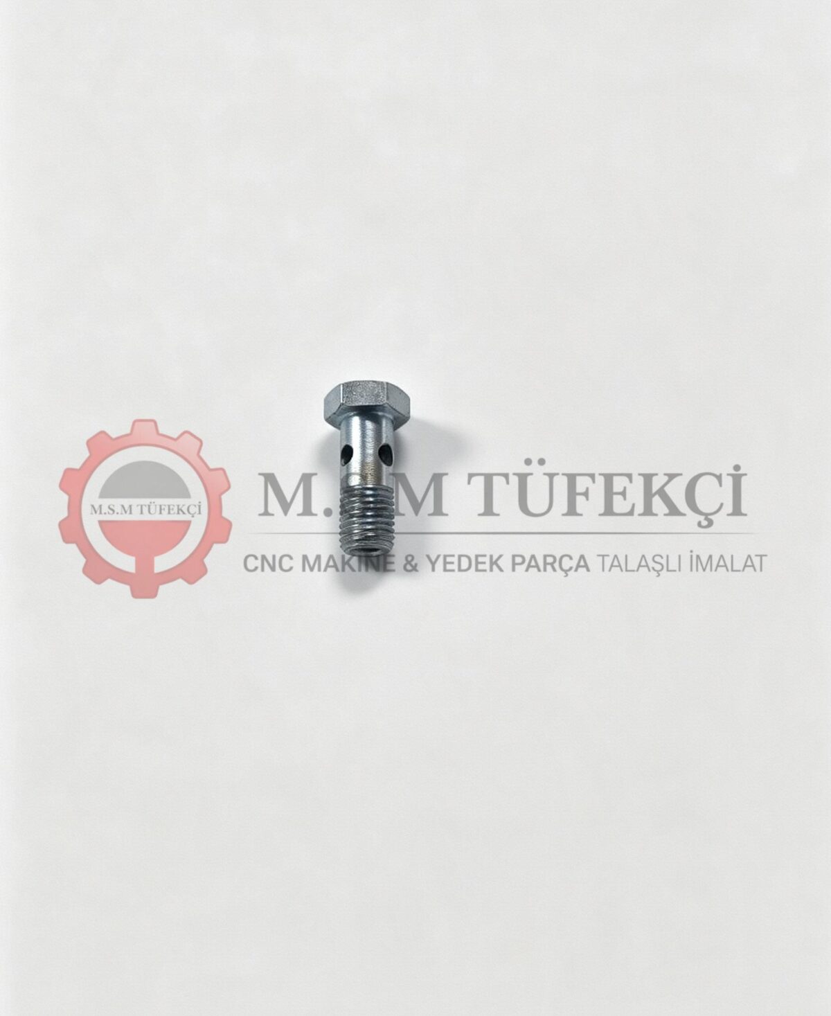 Otomotiv hidrolik banjo bolt CNC