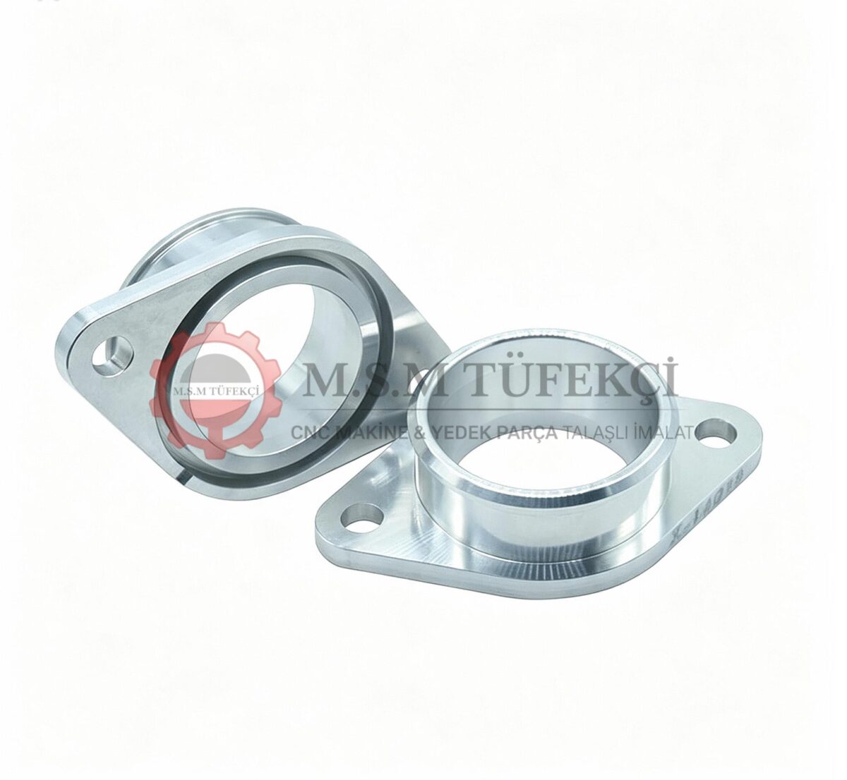 Oval hidrolik flanş O-ring kanallı flanş CNC dik işleme